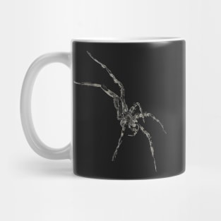 Fishing Spider w/ Six Legs (No Outline) Mug